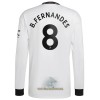 Officiële Voetbalshirt Manchester United B. Fernandes 8 Uit 2022-23 Lange Mouw - Heren